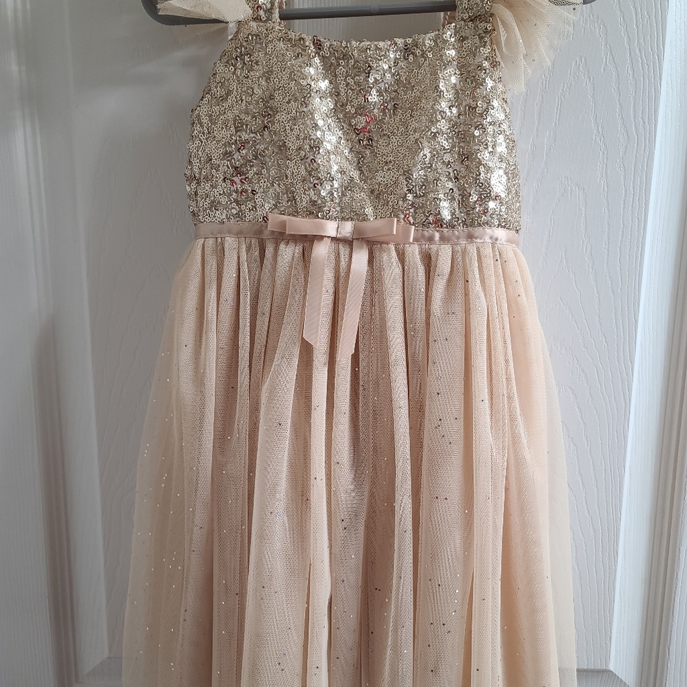 Toddler nice dress used for flower girl